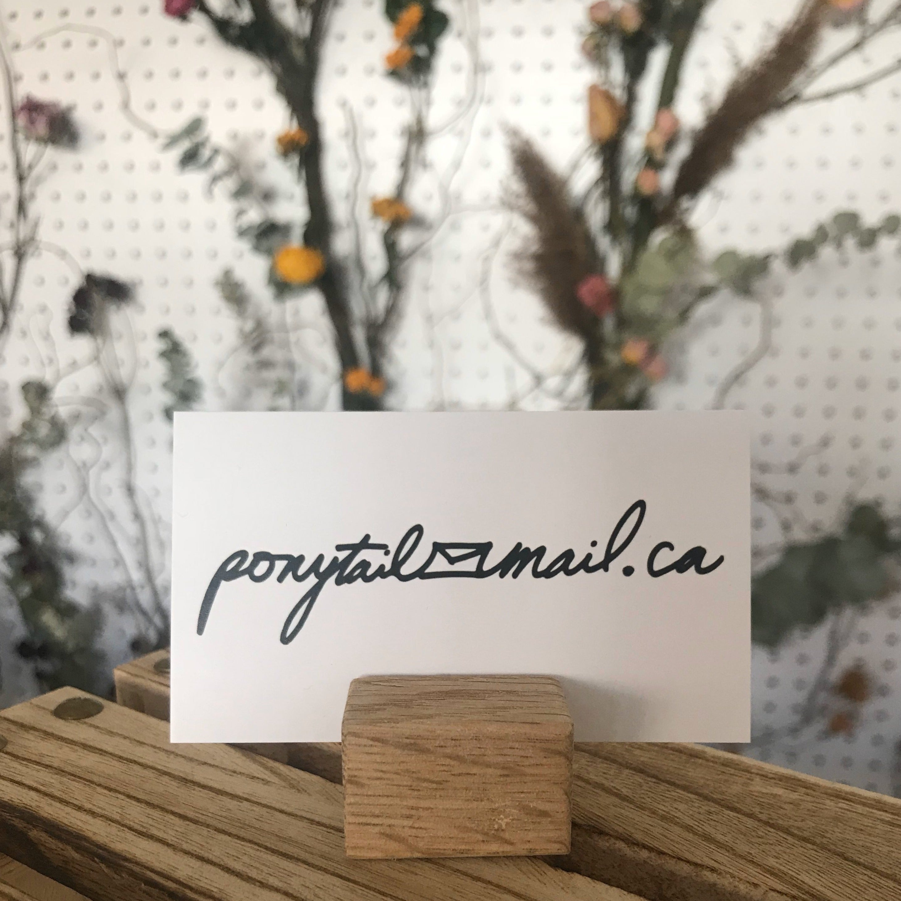 Ponytail Mail Gift Card