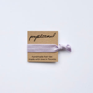 Single Hair Tie by Ponytail Mail in Lavender