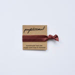 Single Hair Tie by Ponytail Mail in Cinnamon