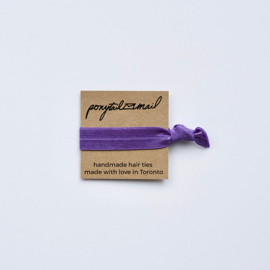 Single Hair Tie by Ponytail Mail in French Lilac