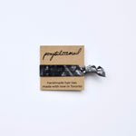 Single Hair Tie by Ponytail Mail in Salt & Pepper