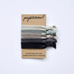 au naturel #3 Hair Tie Pack of 5 by Ponytail Mail