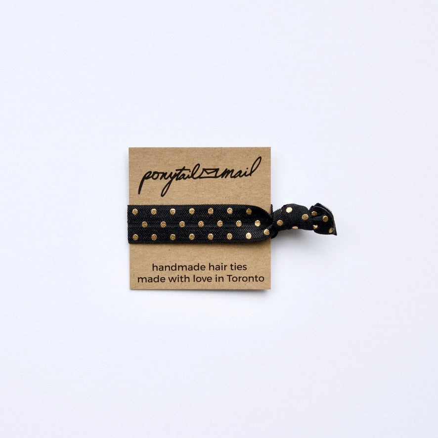 Single Hair Tie by Ponytail Mail in Sparkly Night