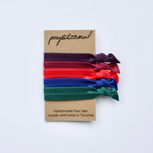 You're a Gem Hair Ties Pack of 5 by Ponytail Mail