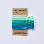 Seaside Hair Tie Pack of 5 by Ponytail Mail