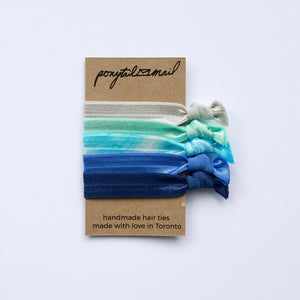 In the Sky Hair Tie Pack of 5 by Ponytail Mail